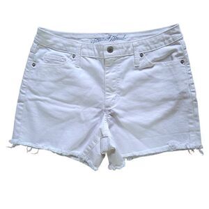 Universal Thread for Target Cut-Off Denim Shorts Bright White 10/30R